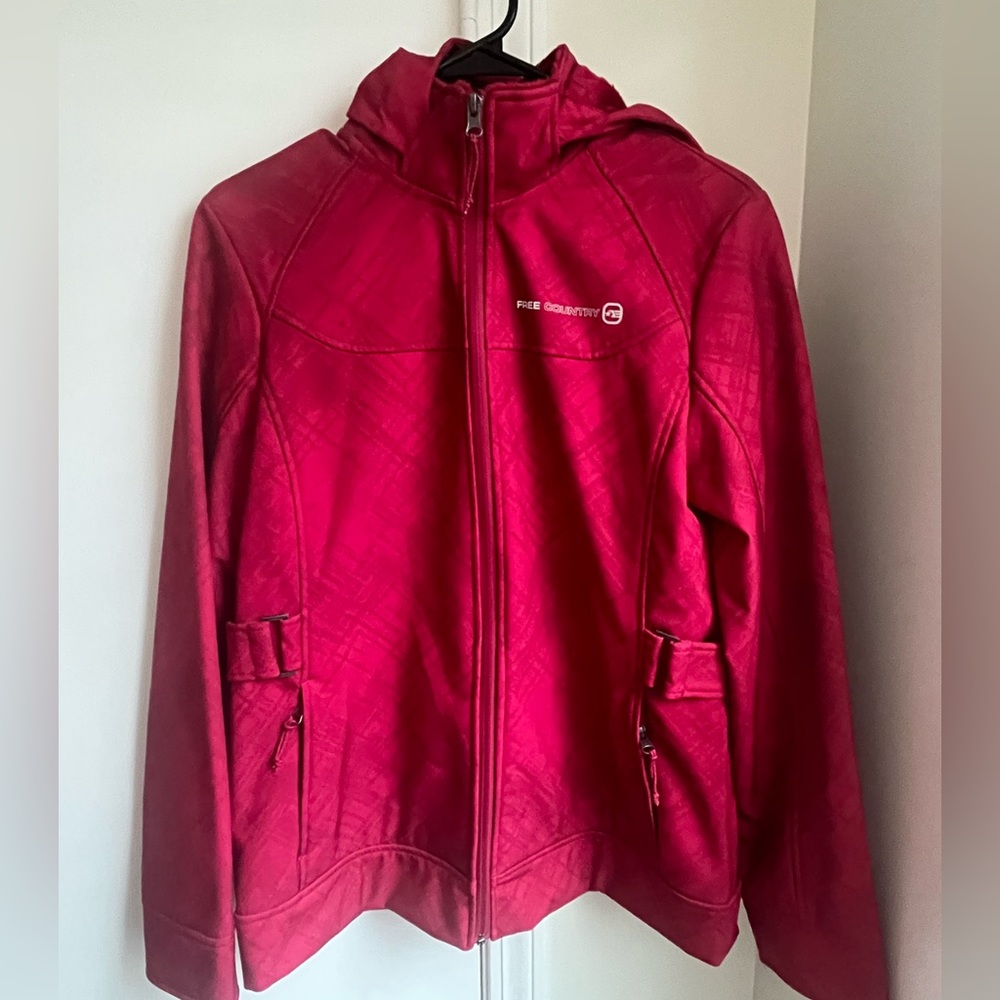 Womens free country fleece lined jacket